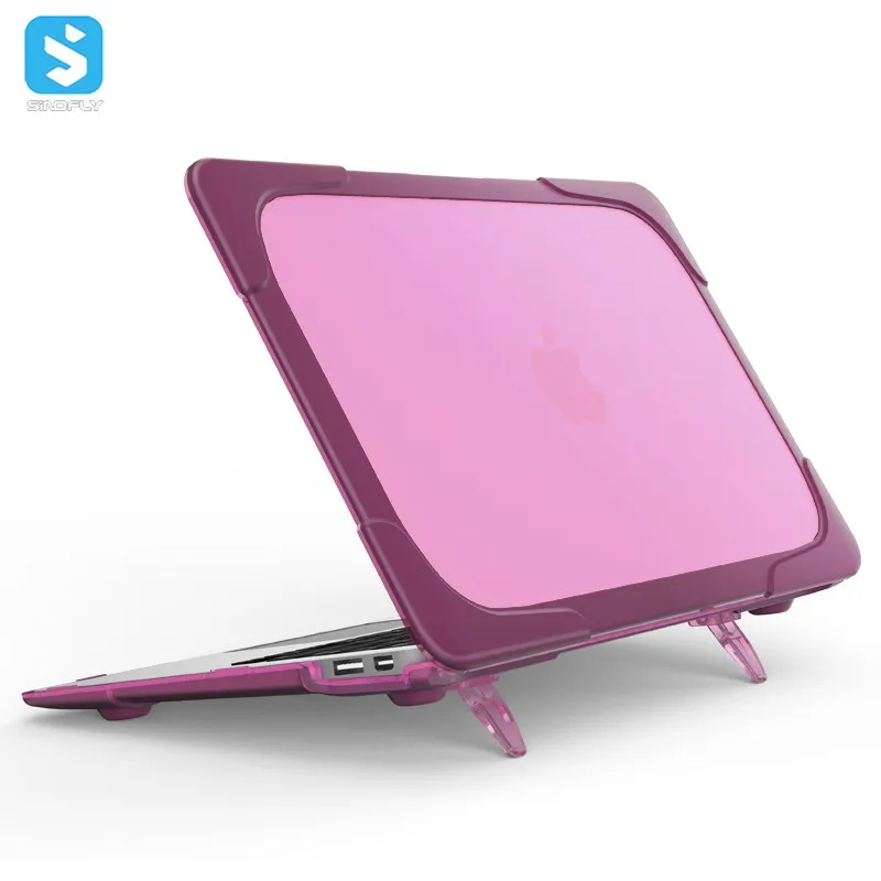 Tpu Pc Bumper Protective Cover Case Shock Proof And Antislippery Hybrid Case For Macbook Cover