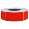 Hybsk 1x2 Inch Color-Code Labels Fluorescent Green/Red/pink Blank Sticker Rectangle 500 Labels Per Roll