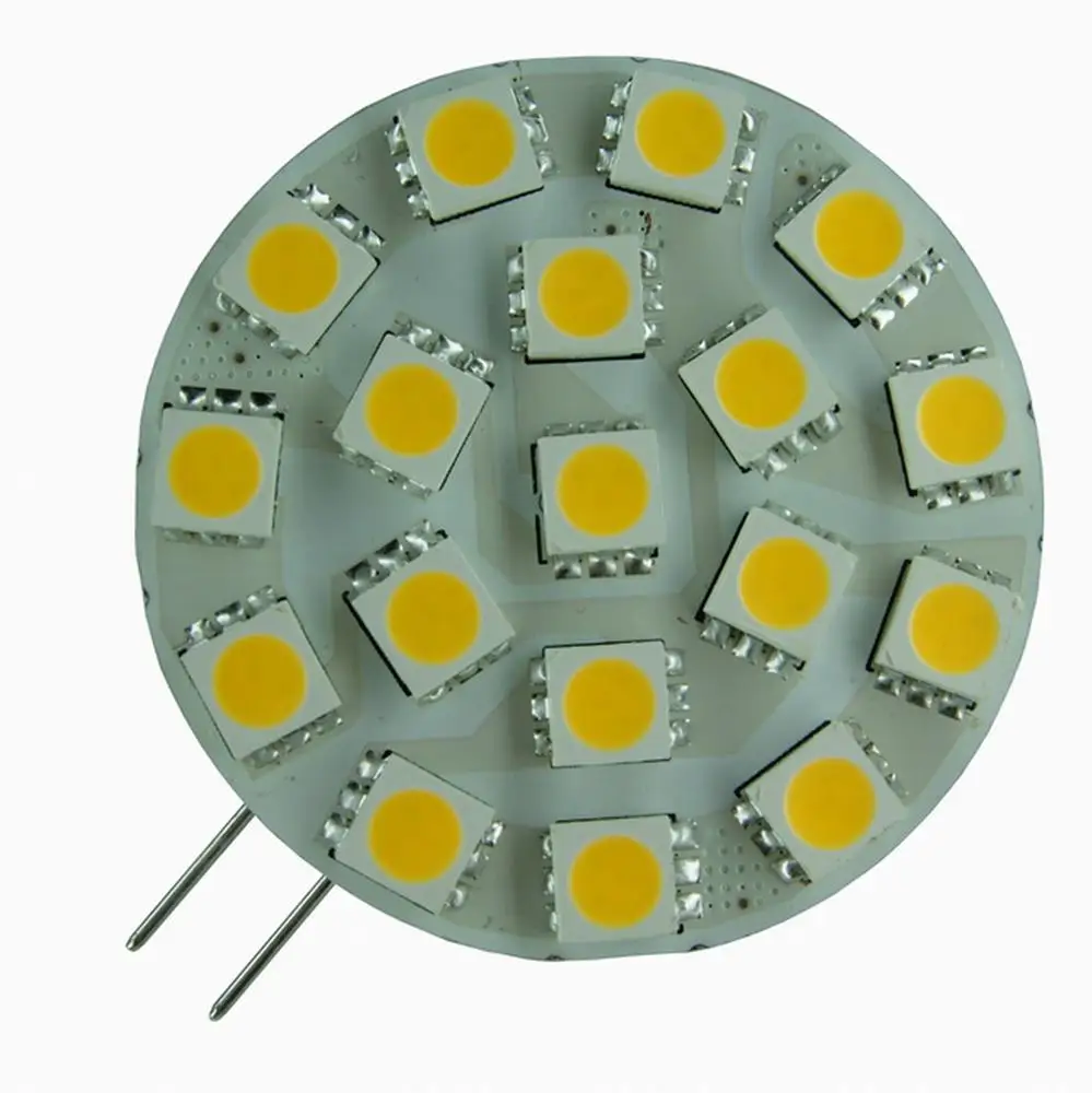 side pin 120 degree 2.6W SMD 5050 LED G4 4000K