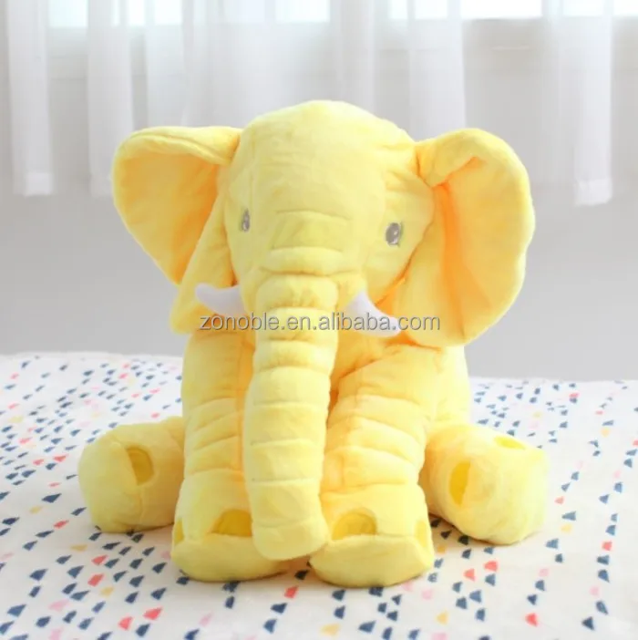 baby elephant teddy pillow