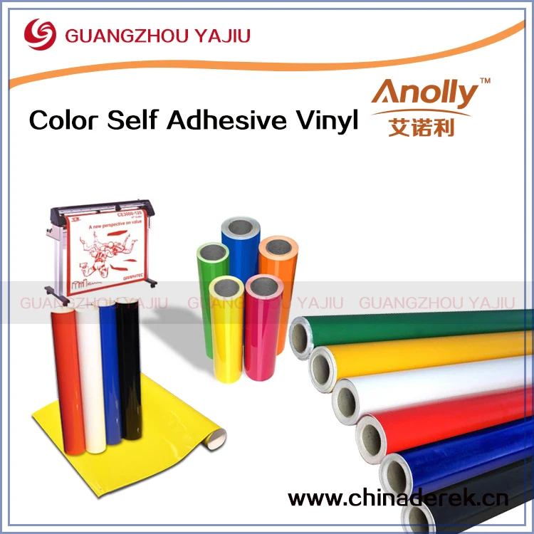 Anolly Cardinal Red Self Adhesive Vinyl Rolls/self Adhesive Vinyl For