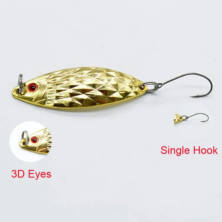 New Products Spinner Bait 3g 5g Metal Fishing Spoon Blanks Lure Buy