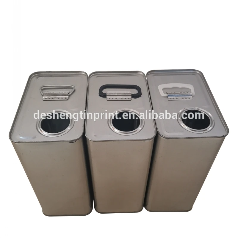 Rectangular Paint tin Pail