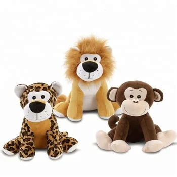 jungle animals soft toys