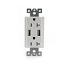 Shanghai Linsky whole sales 20A input 3.4A output usb charge usb wall socket