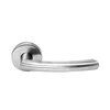 Wholesale Top quality stainless steel double sided apartment lever handle on rose
