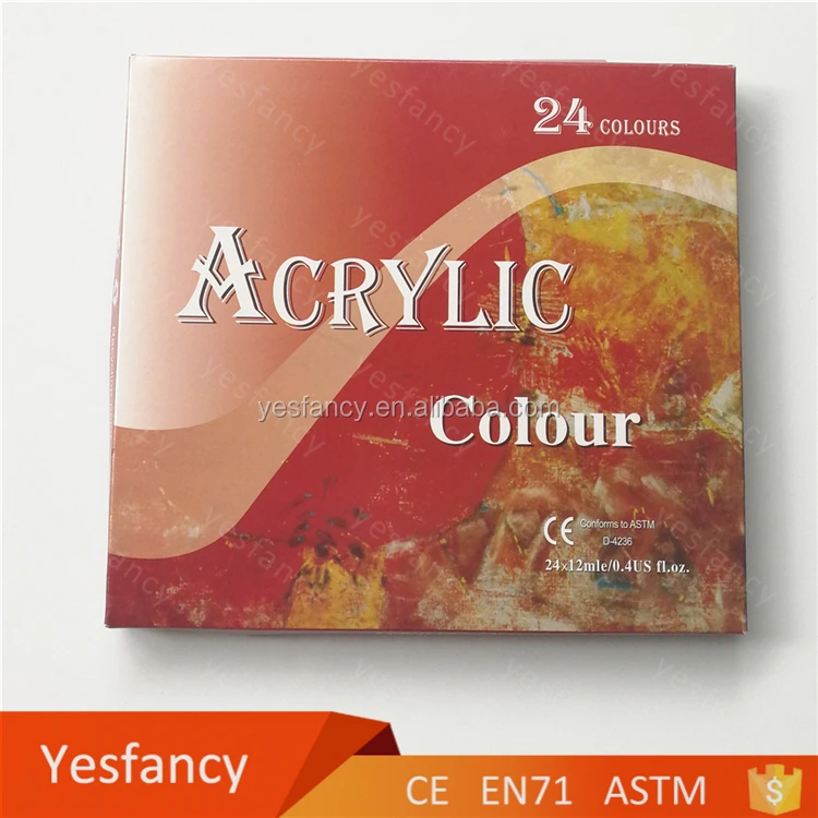 Hot Selling 12ml Acrylic Paint Set 24colors 18colors Oem Logo Acrylic Paint For Kids Buy Acrylic Paint Acrylic Paint Set Acrylic Paint For Kids Product On Alibaba Com