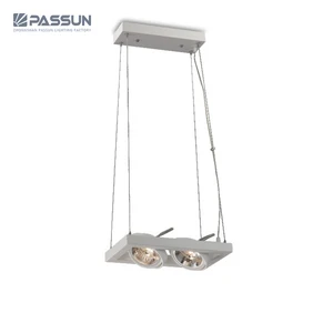 Aluminium Ar111 Halogen Pendant Light Hanging