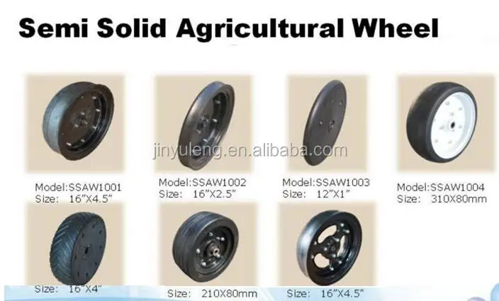 Agricultural Broadcaster Rubber Wheel / tyre