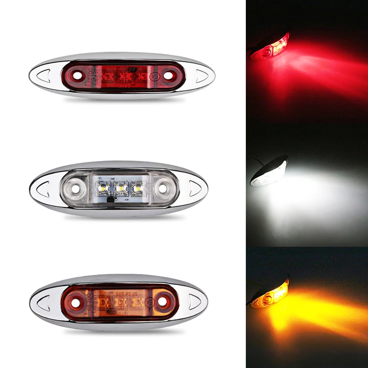 Universal 24 Volt Clearance Lights For Trucks Side Light Led Side ...