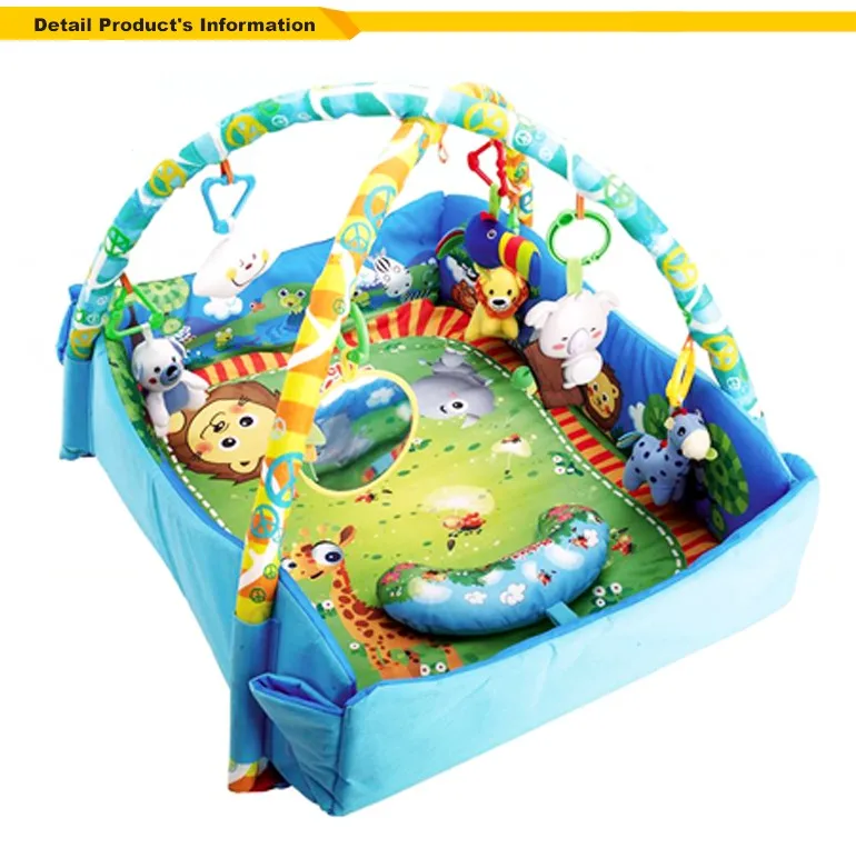Educational Waterproof Largest Crawling Playmat Baby Activity Gym With