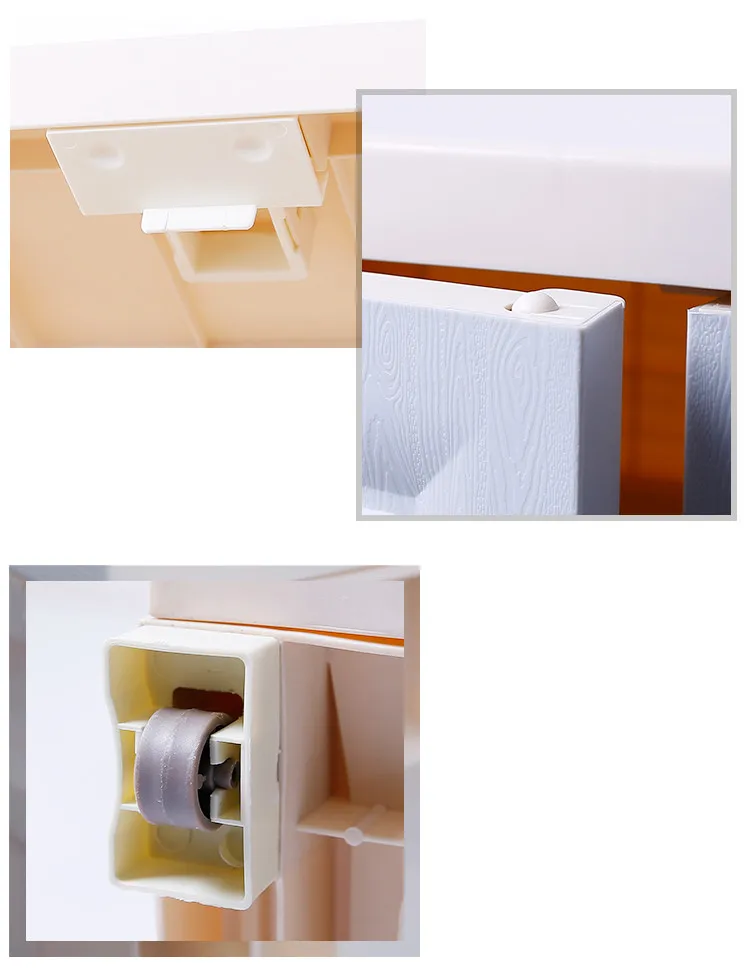 Multilayer clothes plastic cupboard organiser kids cupboard