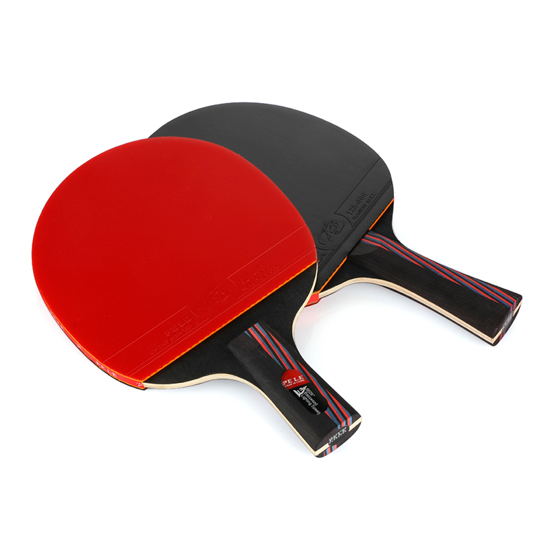Standard Size 2mm Rubber 2mm Sponge Carbon Fiber Ping Pong Paddle Table