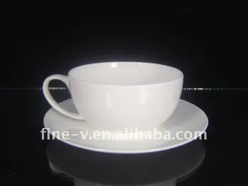 White Bone China Coffee Cup And Saucer Bowl Accept White Bone China Coffee Cup And Saucer Bowl Accept Customized Design