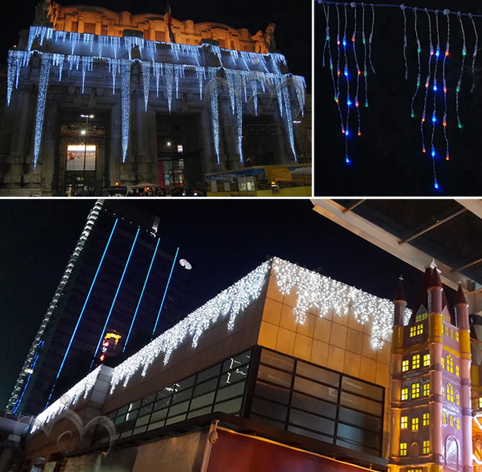 High Quality Waterproof Outdoor Use Christmas Icicle Lights Buy
