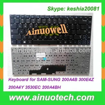 Replacement Parts Laptop Keyboard For Samsung 300e4z 200a4b 200a4y