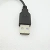 Black Nickel-plated audio jack to usb cable 3.5mm/2.5mm 2/3/4 way aux plug
