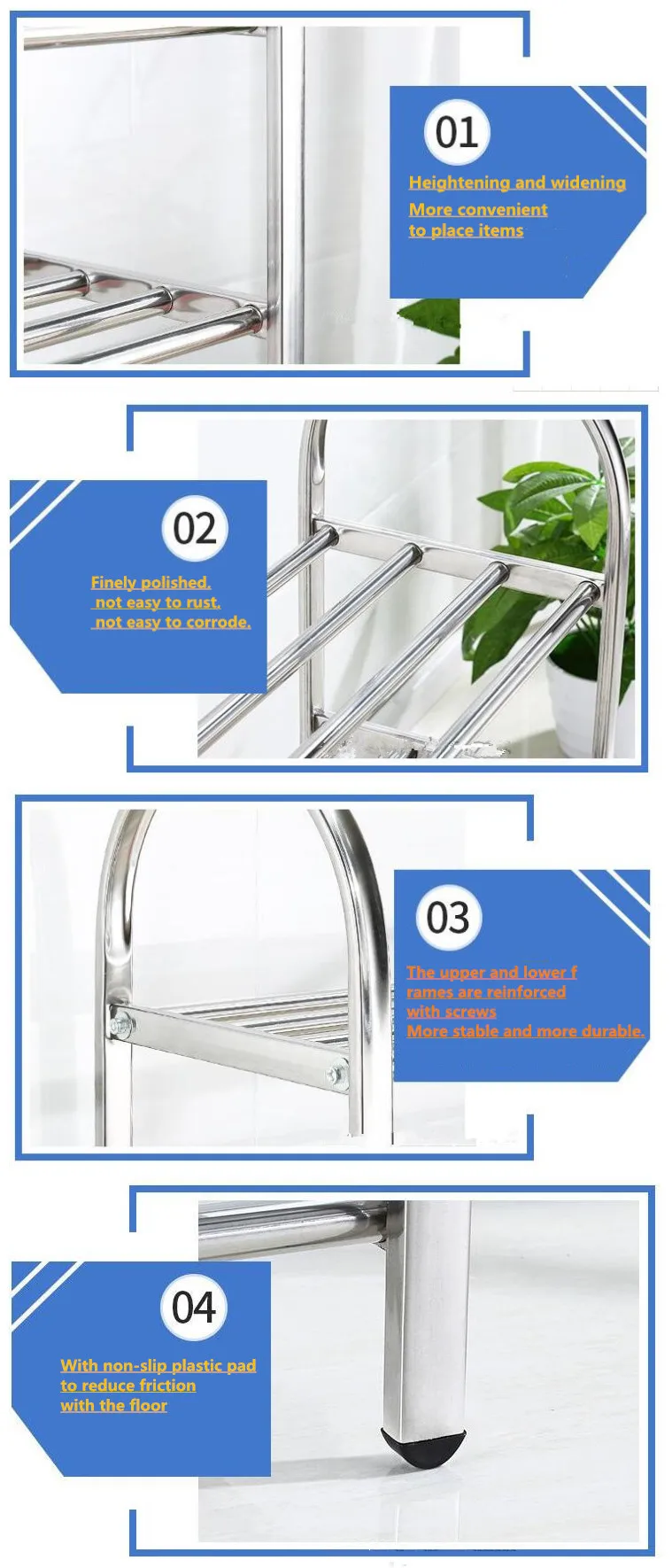 stainless steel shoe racks on Cheap Shoe Rack Designs Simple Metal Stainless Steel Shoe Rack Organizer Buy Shoe Rack Organizer Cheap Shoe Rack Metal Shoe Rack Designs Product On Alibaba Com