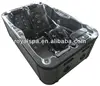 Luxury 2 Lounges Square Acrylic Whirlpool Hydro Jet Spa Bath
