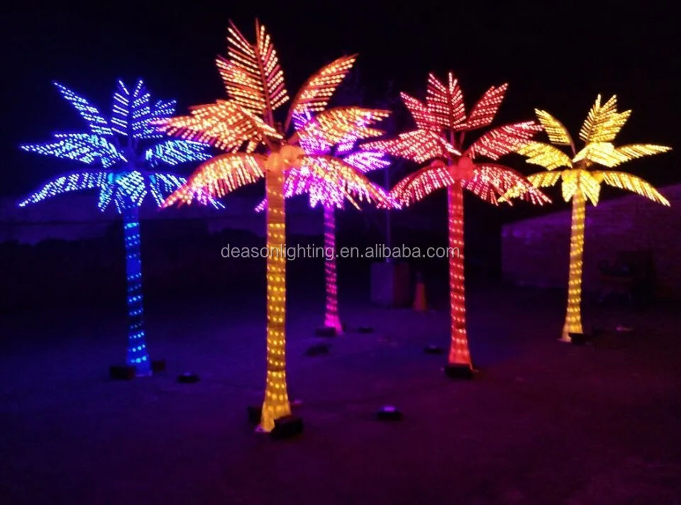 Solar Lighted Palm Trees Buy Lighted Palm Trees,Neon Palm Tree Light,Led Palm Tree Lights