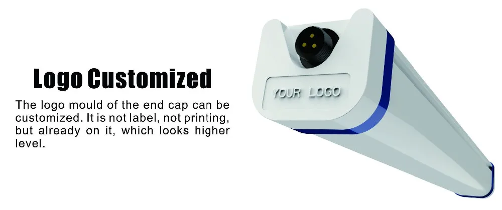 7800lm 60W Dampproof Light LED Vapor-tight Fixture - ANKUX.COM