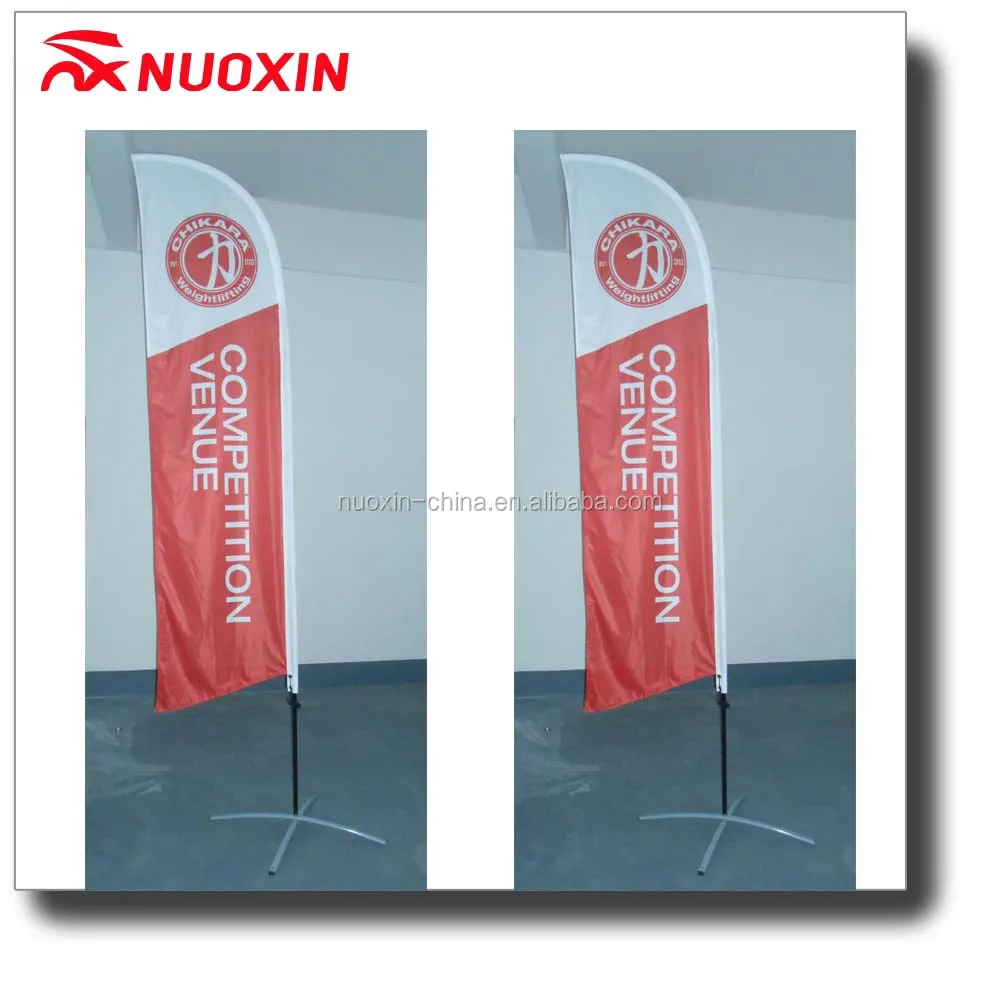 Nx Flag Custom Digital Printed Logo Cheap Polyester Trade Show