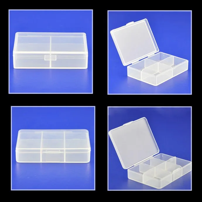 Small Size Clear Plastic Fishing Tackle 