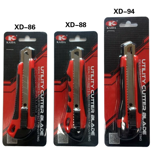 Customized Box Cutter Auto Retractable Safety Utility Knife Buy