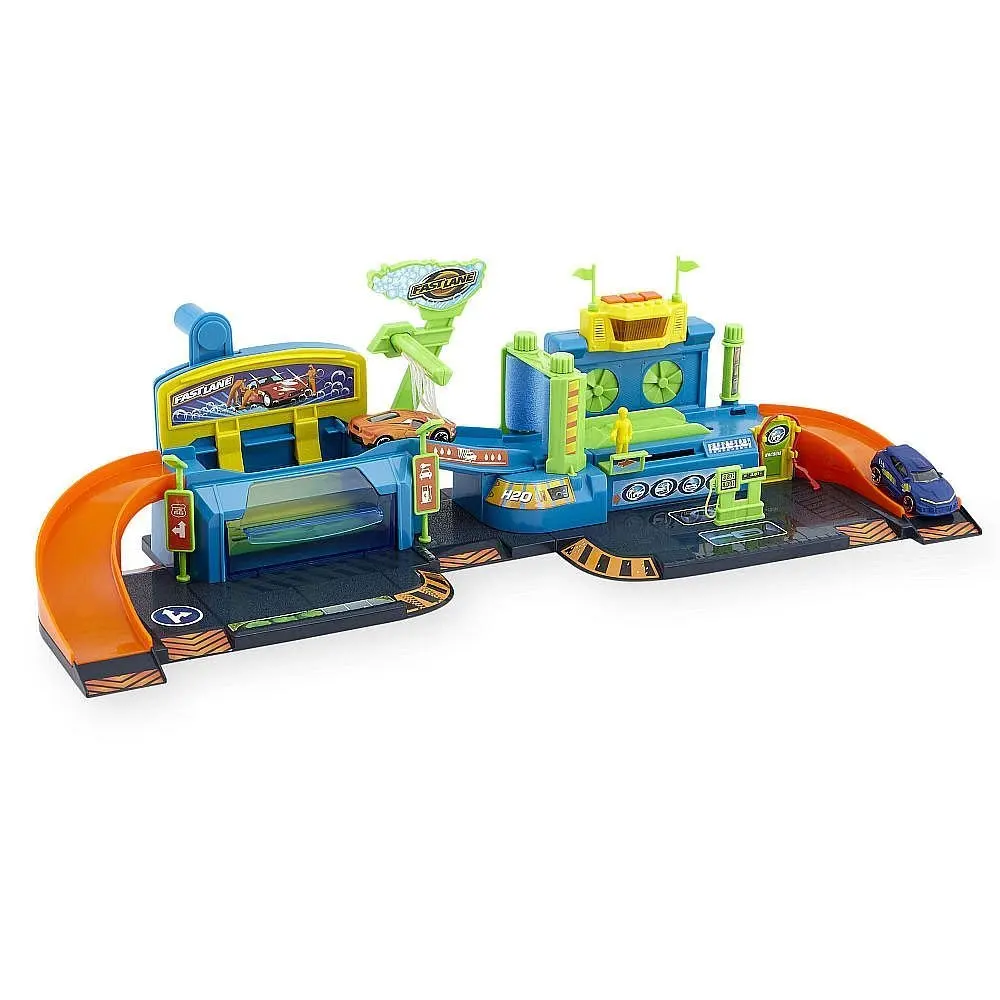 micro machines car wash playset