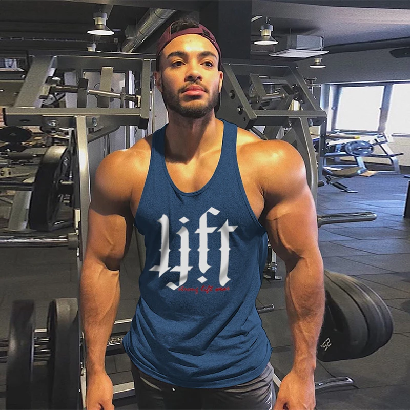 Sleeveless Tank Top Men Dry Fit Tank 