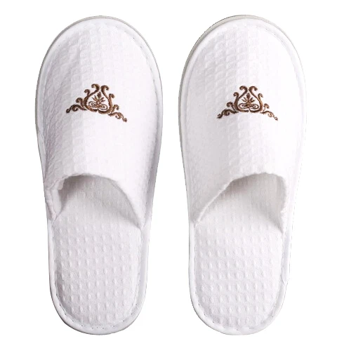 custom velvet slippers