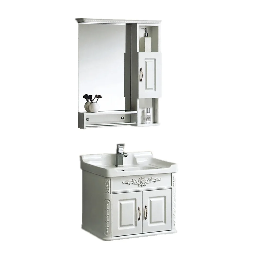 24 inch bathroom vanity,wash basin mirror cabinet pvc - buy