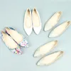 New arrival women pointed toe ballerina ladies dress flat shoes