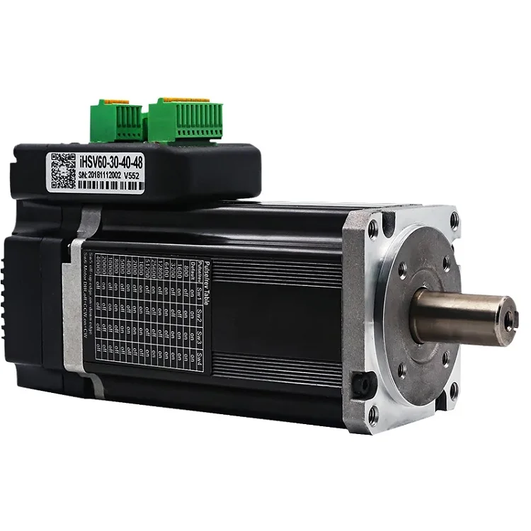 48v Ac Motor With Encoder 3000rpm Integrated Servo Motor Ihsv603040