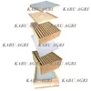 Complete Bee Hive Kit with Deep and Medium Body Unassembled