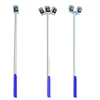 Three light smart street pole outdoor yard light post