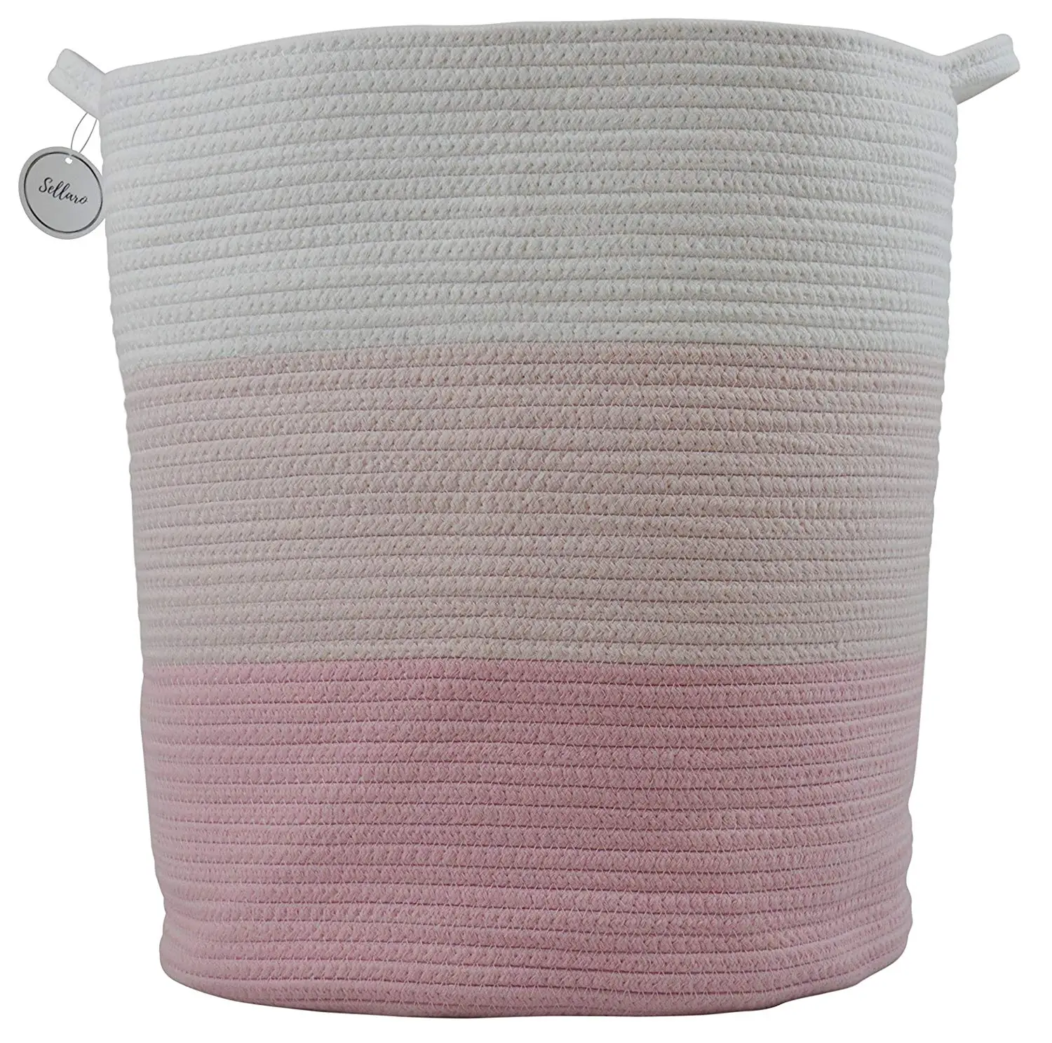 pink storage baskets nursery