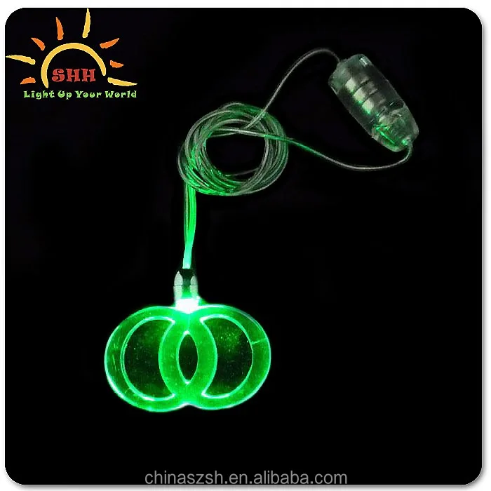 Novelty Flashing Led Necklace,Promotion Gifts,Led Flashlight Necklace