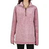 Hot-selling Double Side Sherpa 1/4 Zip Pullovers