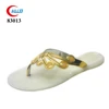 flip flops style white flat export african ladies stones sandals