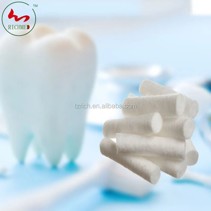 Medical Sterile Dental Cotton Roll Dental Absorbent Cotton Products