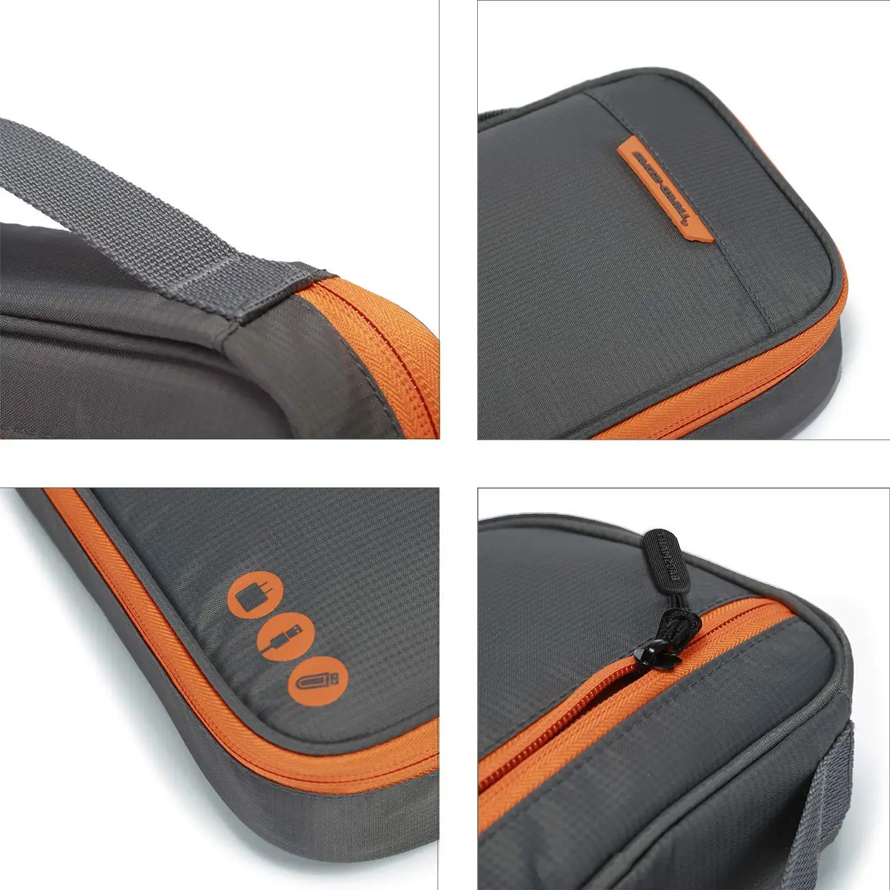 Customized Hot Selling Portable Travel Electronic Accessories Case