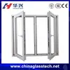 Latest Design Heat-protecting Glass PVC / UPVC Side Hung Casement Window