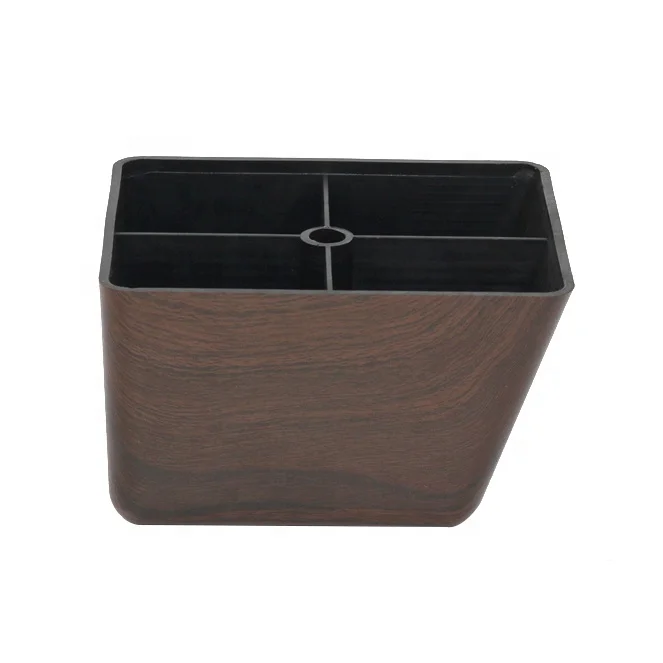 Hop Sale 136*110*80mm Shaped Wooden Grain Table Leg Extenders With