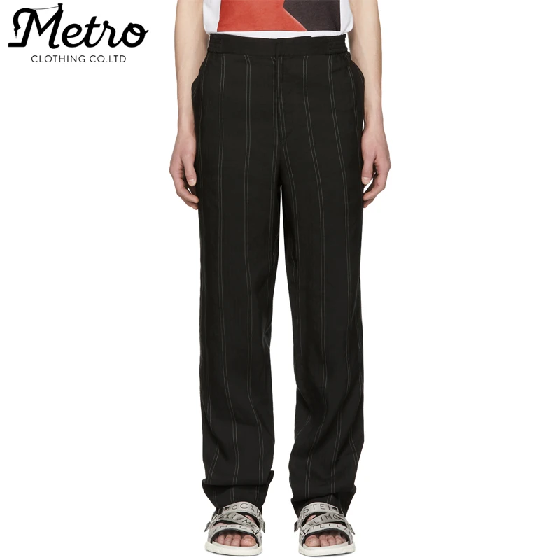 striped linen pants mens