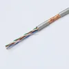 Cat5E Network jumper STP or UTP Super five double shielded cable monitoring cable 8 core oxygen free copper