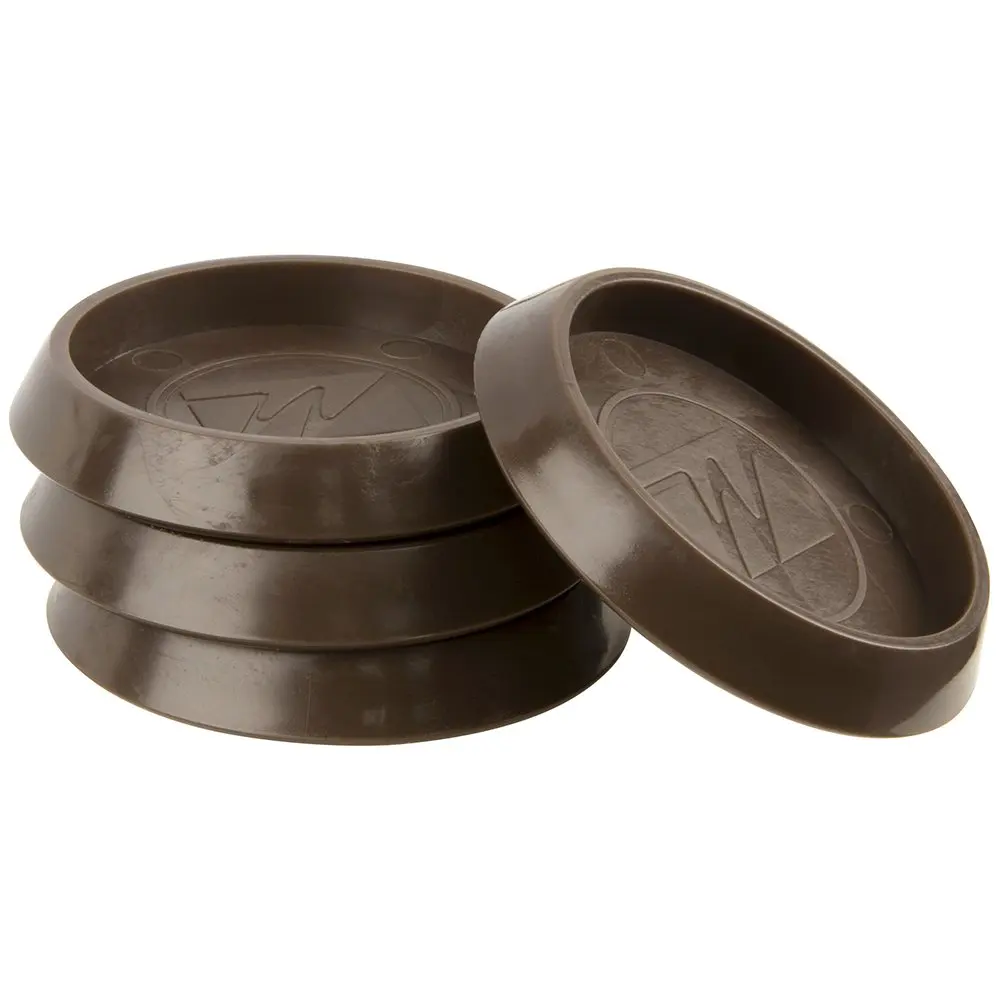 Furniture Caster Cups With Smooth Vinyl Bottom For Carpet Or Durable Hard Floor Surfaces Protect Your Floors From Damage 1 11 16 Round Furniture Caster Cups With Smooth Vinyl Bottom For Carpet Or Durable Hard Floor Surfaces Protect Your Floors From Damage 1 11 16 Round