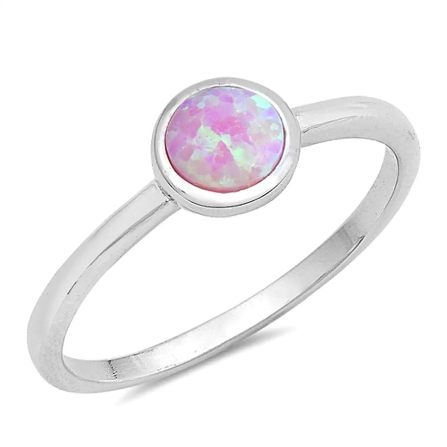 CloseoutWarehouse Plain Half Eternity Hearts Ring Sterling Silver 925