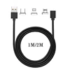 New style 3 in 1 magnetic charging cable drive car hand free 1m 2m have stock cheap ex-price high quality USB 2.0 magnetic cable
