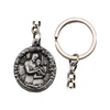 Custom Made Long Lovely Key Shapes Soft Enamel Metal Keychain With Logo